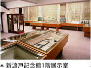新渡戸記念館1階展示室